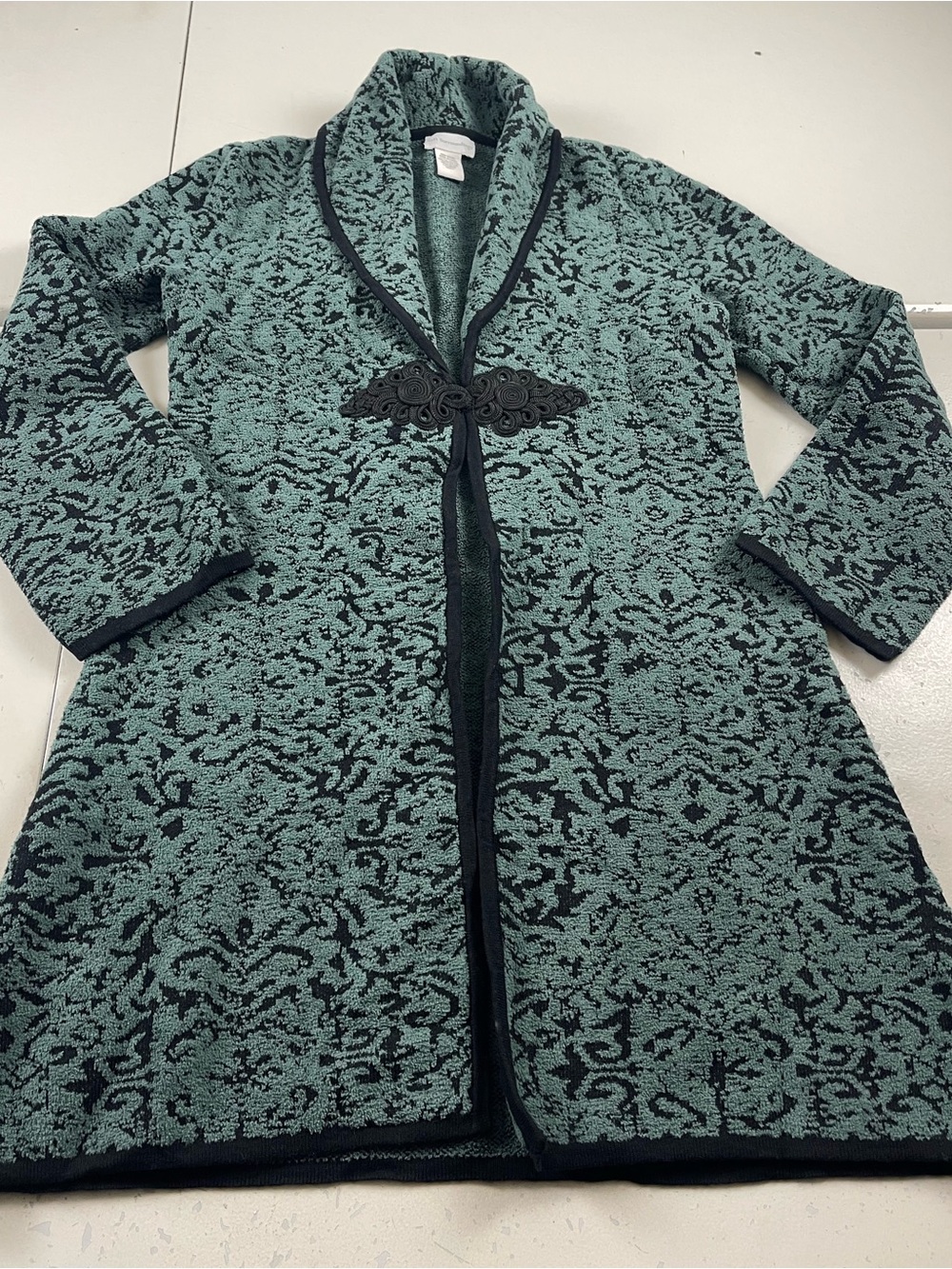 Soft Surroundings Long Cardigan Sweater. Women size Small.